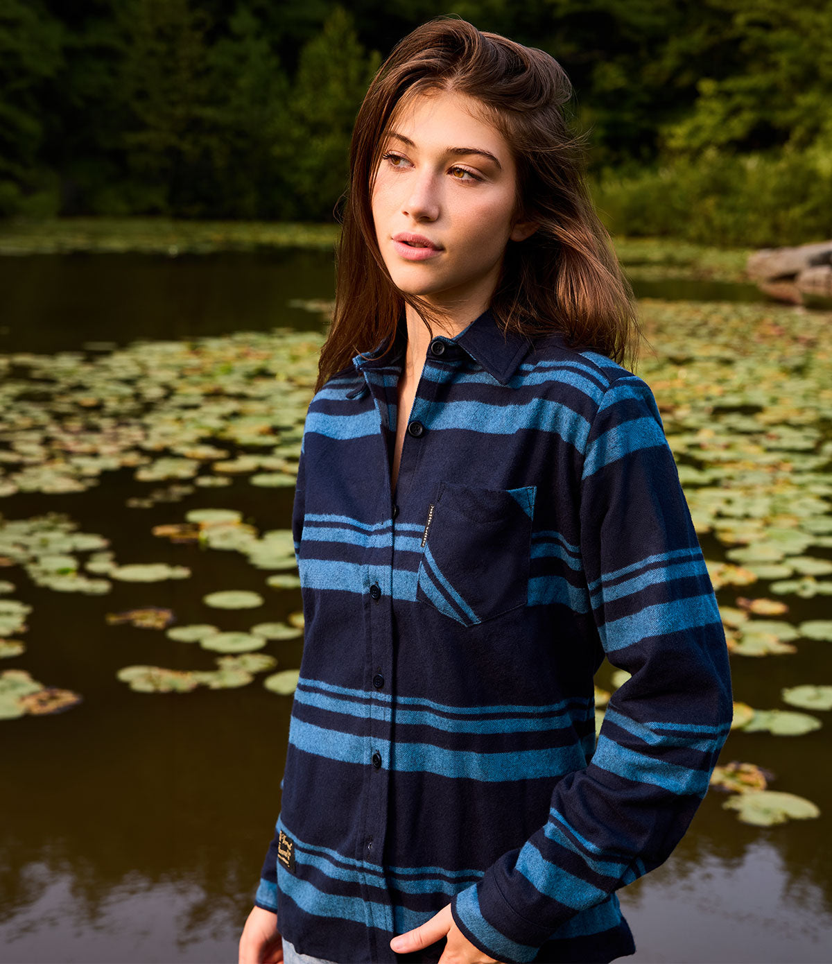 Women's Classic Flannel Shirt | Handcrafted USA - The Vermont