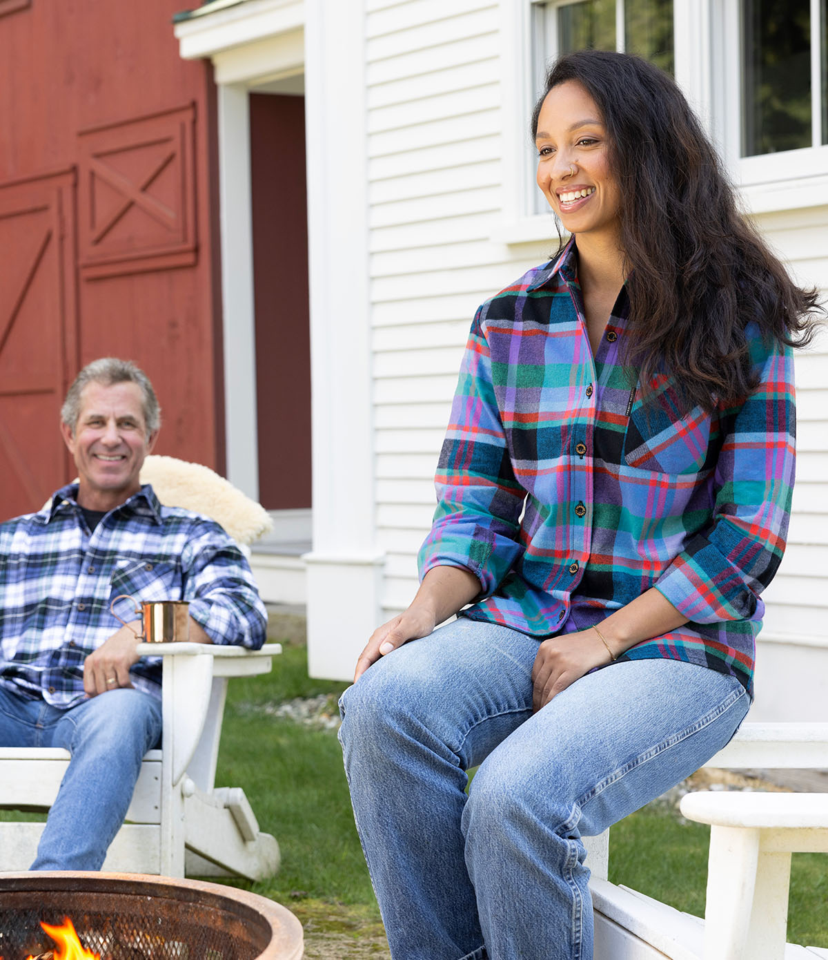 Women's Classic Flannel Shirt - Garden Island – Vermont Flannel