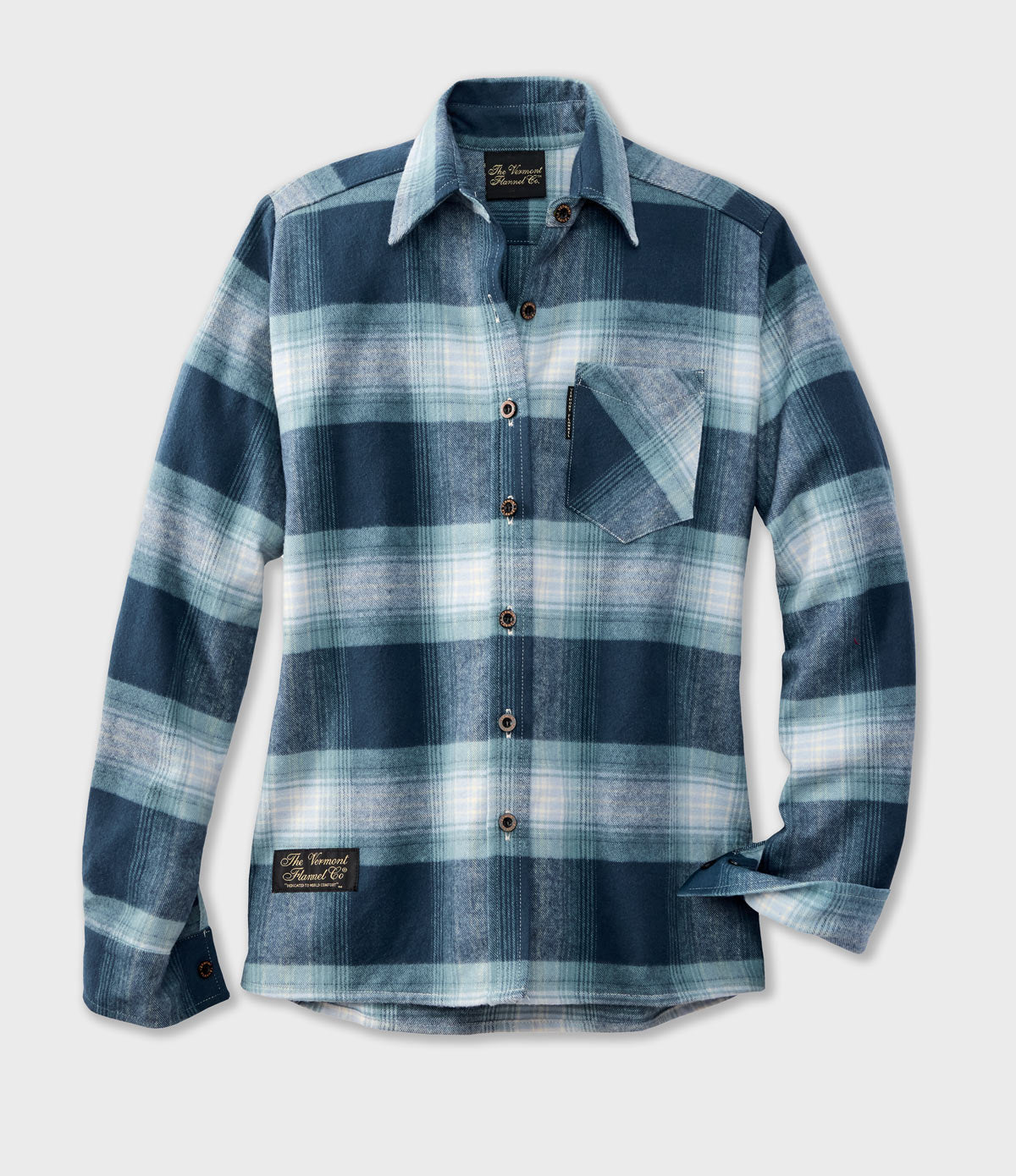 Women's Classic Flannel Shirt - Overcast