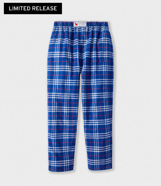Flannel Lounge Pants - Basin Harbor Blue