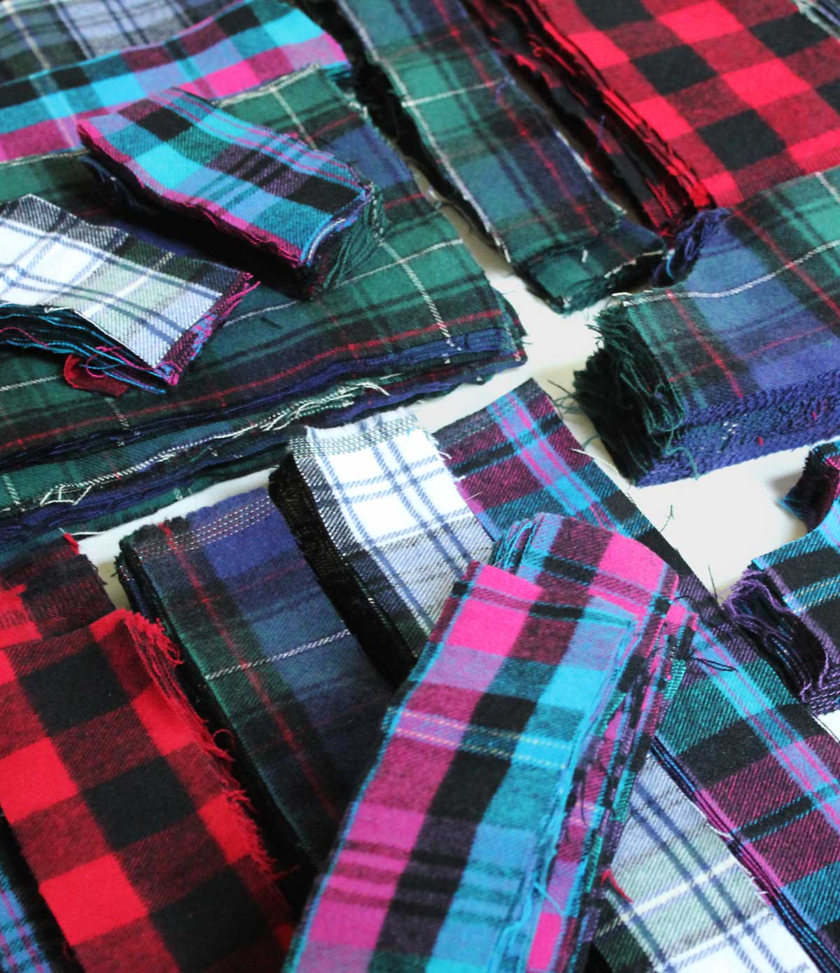 Flannel Scrap 5 LB Bag - Assorted