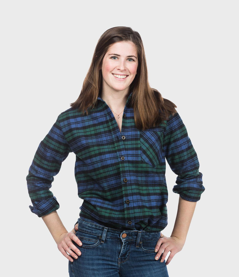 Women’s Classic Flannel Shirt | Handcrafted USA - The Vermont Flannel ...