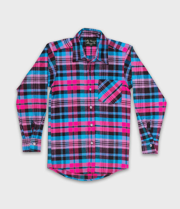 Youth Long Sleevel Flannel Shirt (Sizes 2-16)