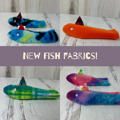 One-Eyed Fish Cat Toy