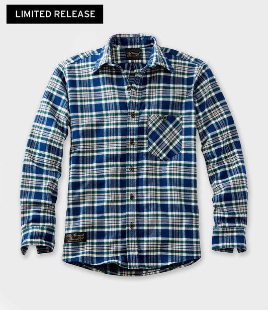 Fitted Flannel Shirt - Maine Pine